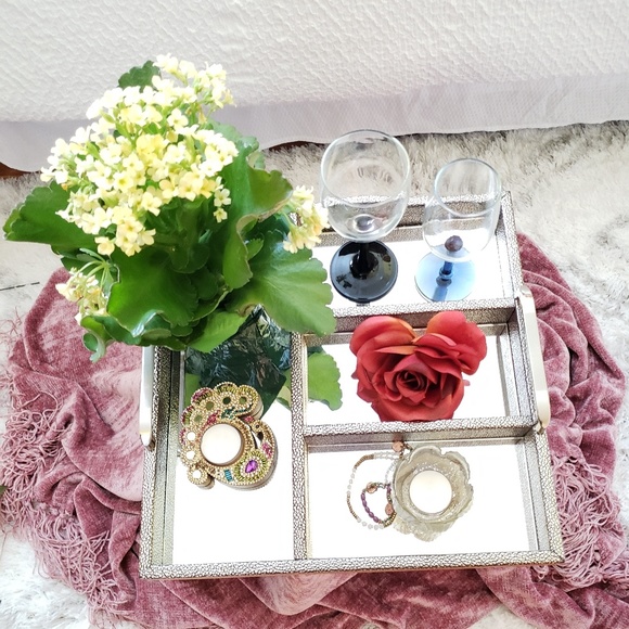 Home Goods Other - SOLD: Decor Items + Mirrored Tray